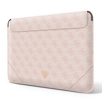 Guess 4G Uptown Triangle Logo Sleeve - 16" notebook tok (rózsaszín)