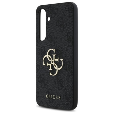 Guess 4G Big Metal Logo - pouzdro pro Samsung Galaxy S24 FE (šedé)