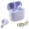Guess Glossy Effect Printed Classic Logo & Charm - TWS Bluetooth-Kopfhörer + Ladetasche (lavendel)