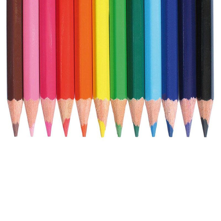 Topwrite - Set of pencil crayons 12 colors