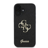 Guess Fixed Glitter Big 4G - iPhone 16 Case (black)