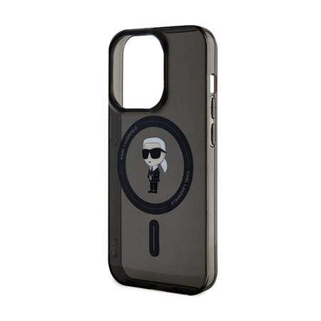 Karl Lagerfeld IML Ikonik MagSafe - iPhone 14 Pro Max tok (fekete)