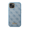 Guess 4G Metal Camera Outline Case - Coque pour iPhone 14 Plus (bleu)