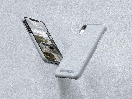 Nordic Elements Original Idun - Materiałowe etui iPhone XR (Light Grey)