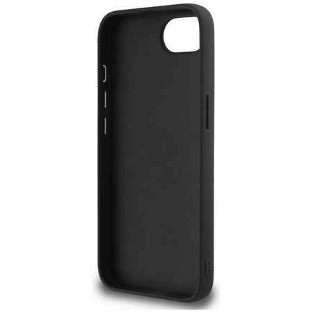 Guess Fixed Glitter Big 4G - Case for iPhone 16e (black)