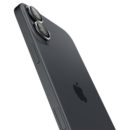 Spigen Optik Pro GLAS.TR EZ Fit Camera Protector 2-Pack - ochranné sklo objektivu pro iPhone 16 / 16 Plus (2 ks) (Transparent)