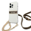 Guess 4G Gold Stripe Crossbody - iPhone 13 Pro Case