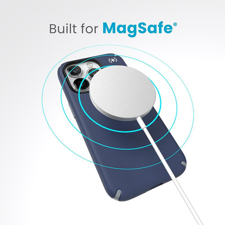 Speck Presidio2 Pro Magsafe - pouzdro pro iPhone 15 Pro (pobřežní modrá / prachově šedá / bílá)