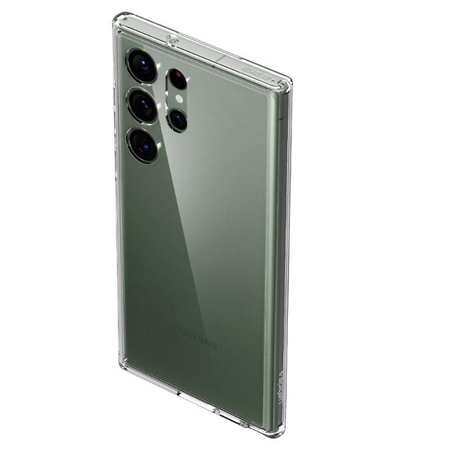 Spigen Ultra Hybrid - Etui pour Samsung Galaxy S23 Ultra (Transparent)