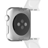 PURO ICON - Elastic Sports Strap for Apple Watch 42/44/45 mm (S/M & M/L) (white)