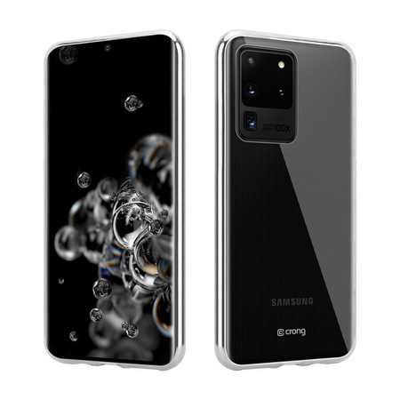 Crong Crystal Slim Cover - Samsung Galaxy S20 Ultra Hülle (Transparent)