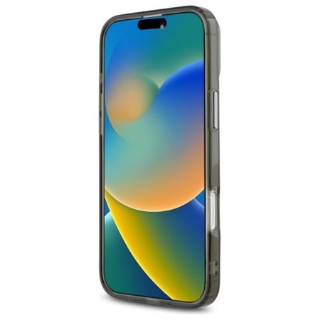 Karl Lagerfeld IML Metal Karl Head MagSafe - Pouzdro pro iPhone 16 Plus (černé)