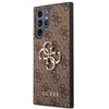 Guess 4G Big Metal Logo - Samsung Galaxy S22 Ultra Case (brown)