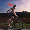Dunlop - MTB cyklistická přilba 6xLED r. L (černošedá)