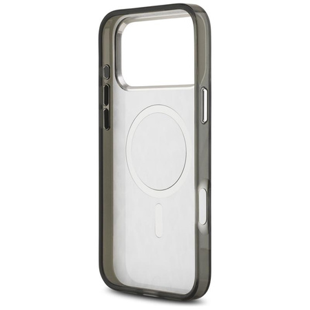 Karl Lagerfeld IML Leopard Pattern MagSafe - Pouzdro pro iPhone 17 Pro Max (černé)