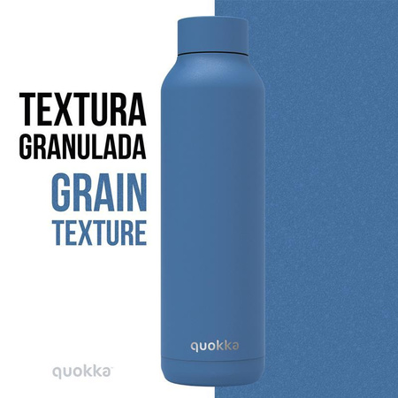 Quokka Solid - Bouteille thermique en acier inoxydable 510 ml (Bright Blue)(Powder Coating)