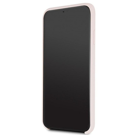 Karl Lagerfeld Fullbody szilikon ikonikus - iPhone 11 Pro Max tok (rózsaszín)