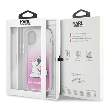 Karl Lagerfeld Choupette Fun Sunglasses - Coque iPhone 12 / iPhone 12 Pro (rose)