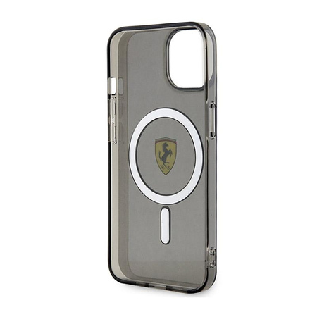 Ferrari Transluzente MagSafe - iPhone 14 Plus Tasche (Schwarz)