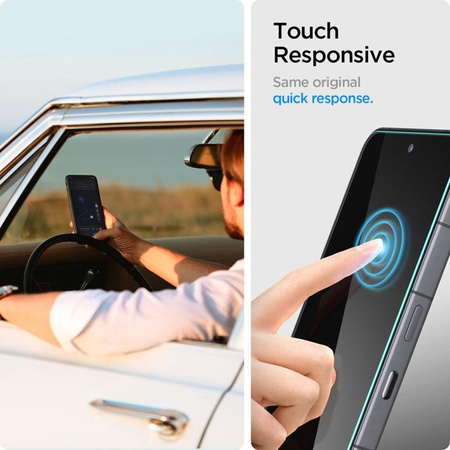 Spigen Glas.TR Slim 2er-Pack - Gehärtetes Glas für Nothing Phone 3 (2 Stück)