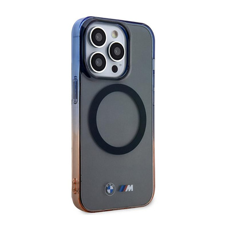 BMW Gradient Bumper MagSafe - Case for iPhone 14 Pro (Grey)