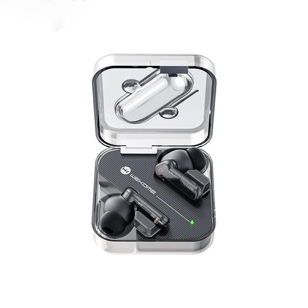 WEKOME V51 Vanguard sorozat - V5.1 TWS vezeték nélküli Bluetooth fejhallgató töltőtokkal (fekete)