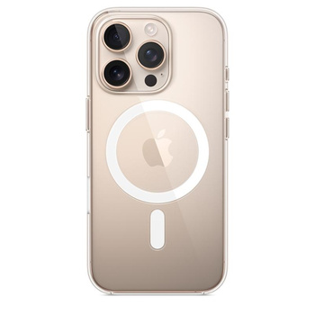 Apple Clear Case - Étui MagSafe pour iPhone 16 Pro (transparent)