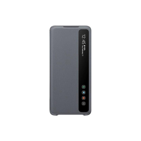 Samsung Clear View Cover - Samsung Galaxy S20+ Case (Gray)