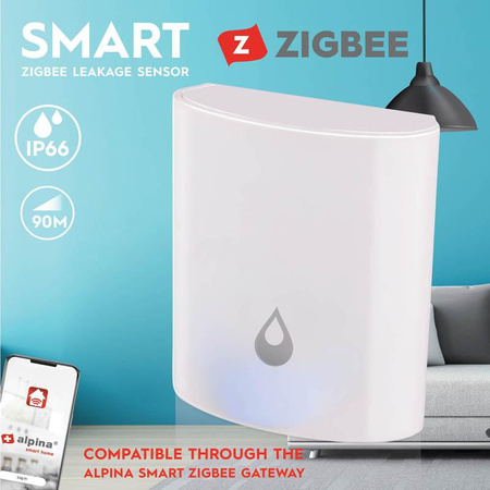 Alpina - Détecteur d'inondation intelligent Réseau Zigbee