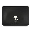 Karl Lagerfeld Saffiano Ikonik Sleeve- Etui na notebook 16" (Czarny)