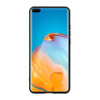 ETUI CZARNE SILIKONOWE DO HUAWEI P40 PRO, Crong Eleganckie, z Mikrofibrą