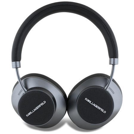 Karl Lagerfeld Saffiano Elongated - Bluetooth ANC + ENC kabellose In-Ear-Kopfhörer (schwarz)