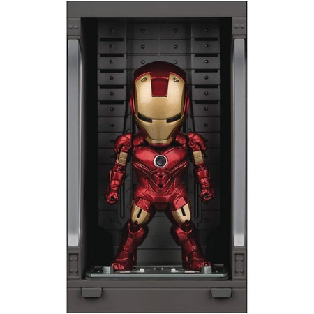Avengres - Iron Man Mark IV a páncélteremmel (piros-arany) gyűjtőfigura