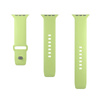 PURO ICON - Elastický řemínek pro Apple Watch 38/40/41 mm (S/M a M/L) (Matcha Green)