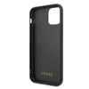 Guess Marmor Glas Gold Glitter - iPhone 11 Pro Max Tasche (schwarz)