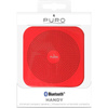 PURO Handy Speaker - Tragbarer drahtloser Bluetooth-Lautsprecher (rot)
