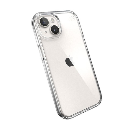 Speck Presidio Perfect-Clear - Pouzdro pro iPhone 16e / iPhone 15 / iPhone 14 / iPhone 13 (čiré)