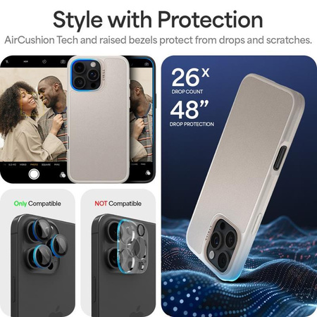 Spigen Cyrill Kajuk MagSafe - Coque pour iPhone 16 Pro Max (Crème)