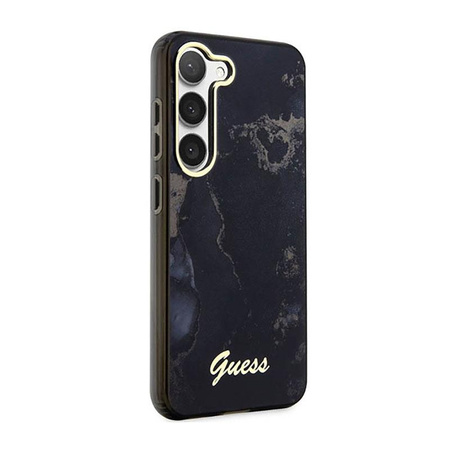 Guess Golden Marble Collection - Etui Samsung Galaxy S23+ (noir)