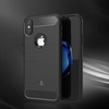 Crong Soft Armour Cover - iPhone Xs / X Hülle (schwarz)