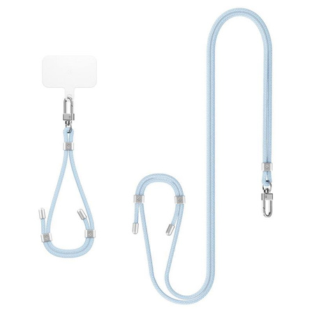 Spigen Universal Strap Set Crossbody & Wrist - Shoulder + Wrist Phone Strap (Mute Blue)