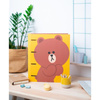 Line Friends - Brauner Bär A4 Dokumentenmappe (26x32x4 cm)