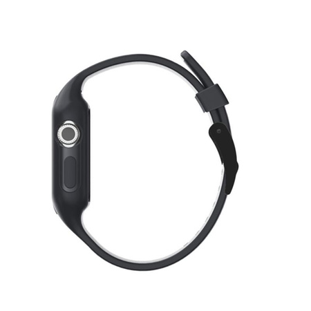 Incipio NGP Strap - Elastický řemínek pro Apple Watch, pouzdro 38/40/41 mm (kouřový)