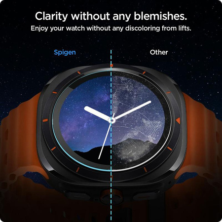 Spigen GLAS.TR EZ FIT 2-Pack - Szkło hartowane do Samsung Galaxy Watch Ultra 47 mm (2025/2024) (2 szt)