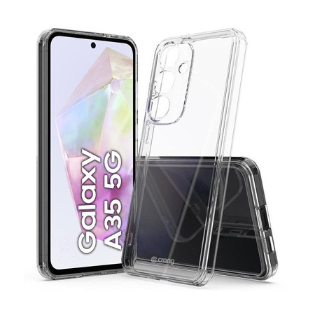Kryt Crong Crystal Shield Cover - Samsung Galaxy A35 5G (průhledný)