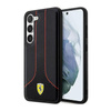 Ferrari Perforated 296P Collection - Samsung Galaxy S23+ Case (black)