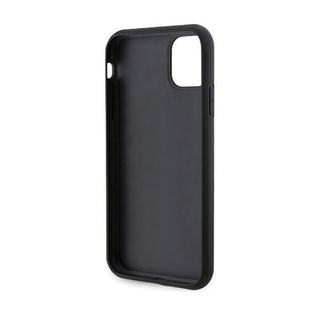 Guess 4G Triangle Metal Logo - Case for iPhone 11 (black)