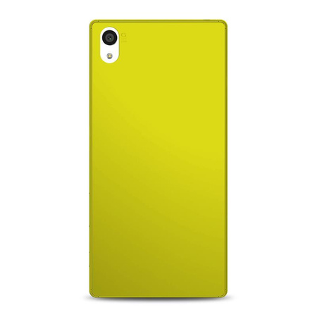 PURO Ultra Slim "0.3" Cover MFX - Sony Xperia Z5 case + screen film set (lime green)