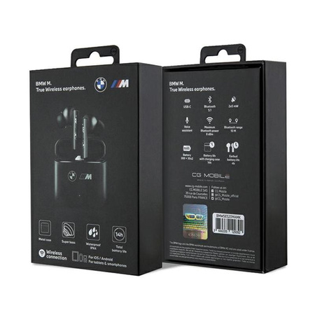 BMW M Collection - TWS Kopfhörer + Docking-Station (Schwarz)