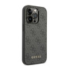 Guess 4G Metal Gold Logo - iPhone 14 Pro Case (gray)